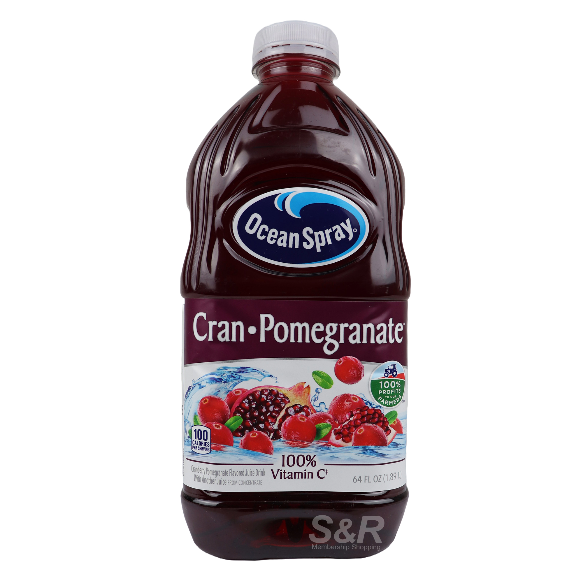 Ocean Spray Cranberry Pomegranate Flavored Juice Drink 1.89L
